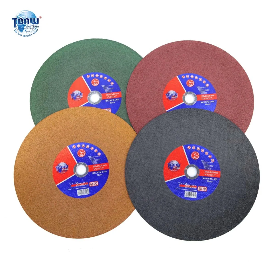 355*2.5mm High Quality Abrasive Cutting Wheels 14′ ′ Inch