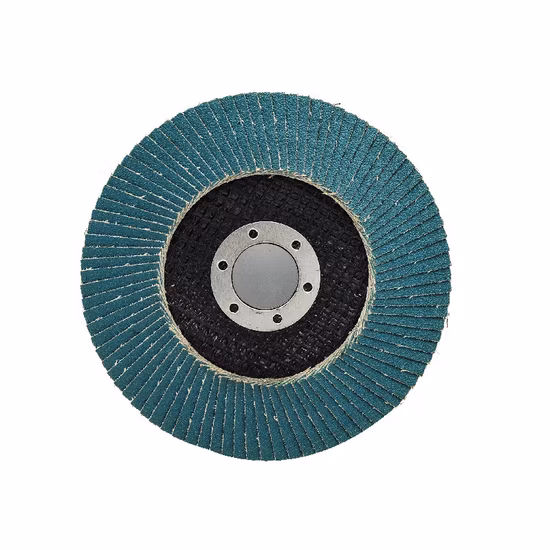 4 1/2 pulgadas * 7/8 Arbor 115 mm Fap Disco Grano 60 Pulido Metal de acero inoxidable