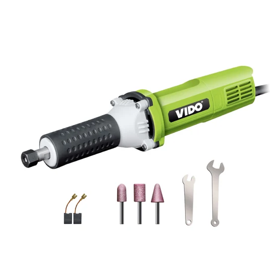 Vido 3-Shape Grinder Bits 550W Die Grinder Electric 3mm 1/2 Inch 6mm para eliminación de óxido