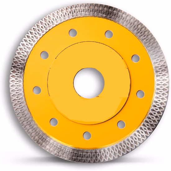 Hoja turbo de malla de diamante superfina de 4,5 pulgadas para cortar porcelana/cortador de azulejos
