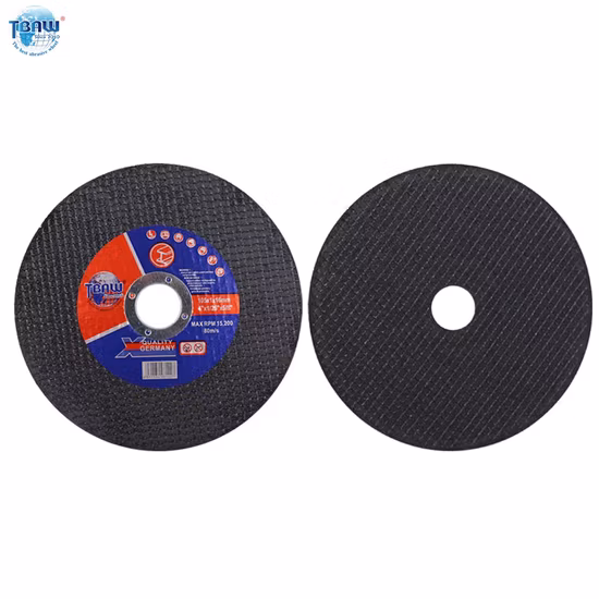 Discos de corte abrasivos de 105 mm, 115 mm, 125 mm para corte de metal/acero inoxidable Corte de rueda abrasiva Disco de corte superfino Disco de corte Disco de corte de metal abrasivo